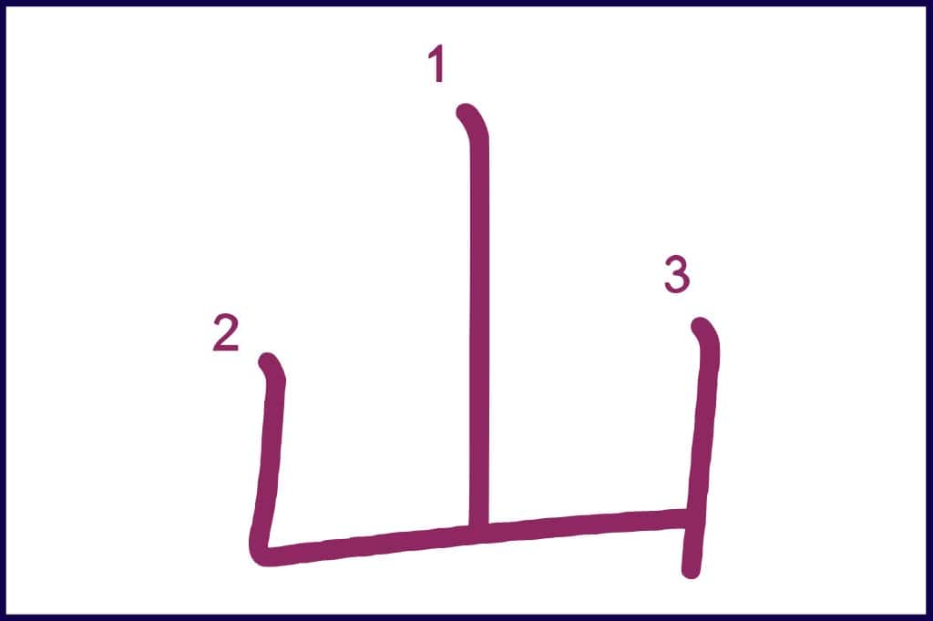 山 (やま, yama) - How to Use and Write the word in Japanese (Hiragana & Kanji Stroke Order)
