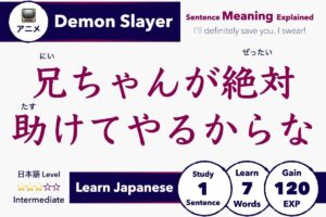Tanjiro Quote: 兄ちゃんが絶対助けてやるからな (Meaning Explained)